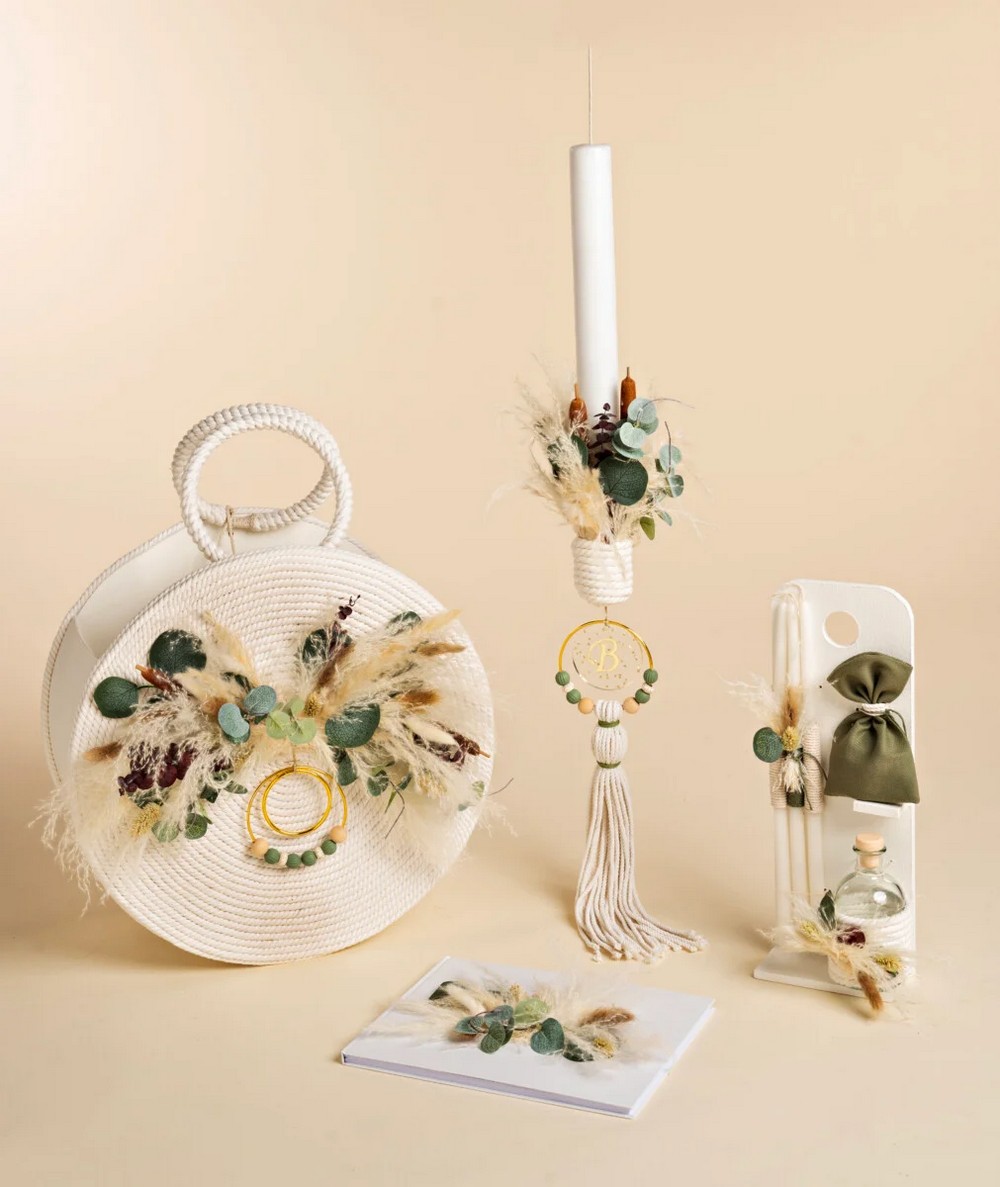 Σετ Βάπτισης με Ξύλινο Κουτί Babybloom K26.59