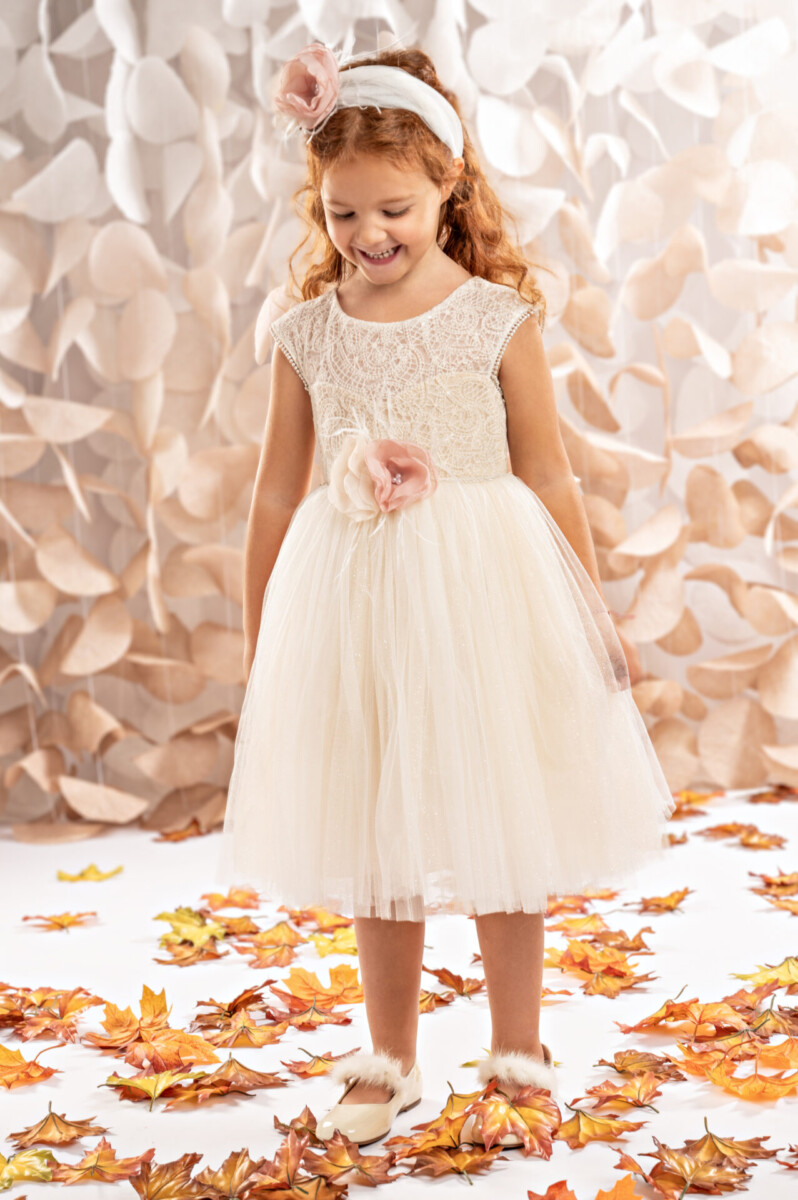 Φόρεμα Βάπτισης Ιβουάρ Babybloom 125.601