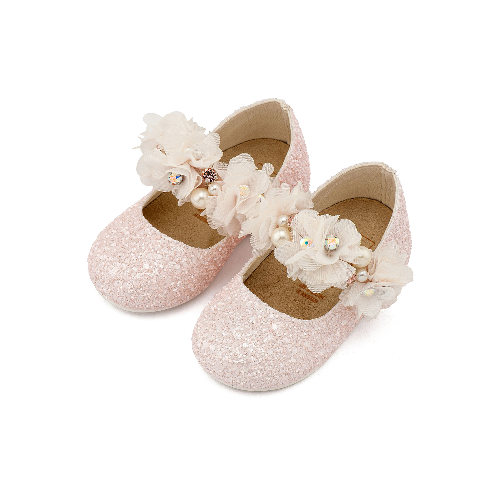 Babywalker Γοβάκι Βαπτιστικό LU6118 Ροζ