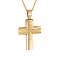 Χρυσός Ανδρικός Σταυρός 14 Καράτια