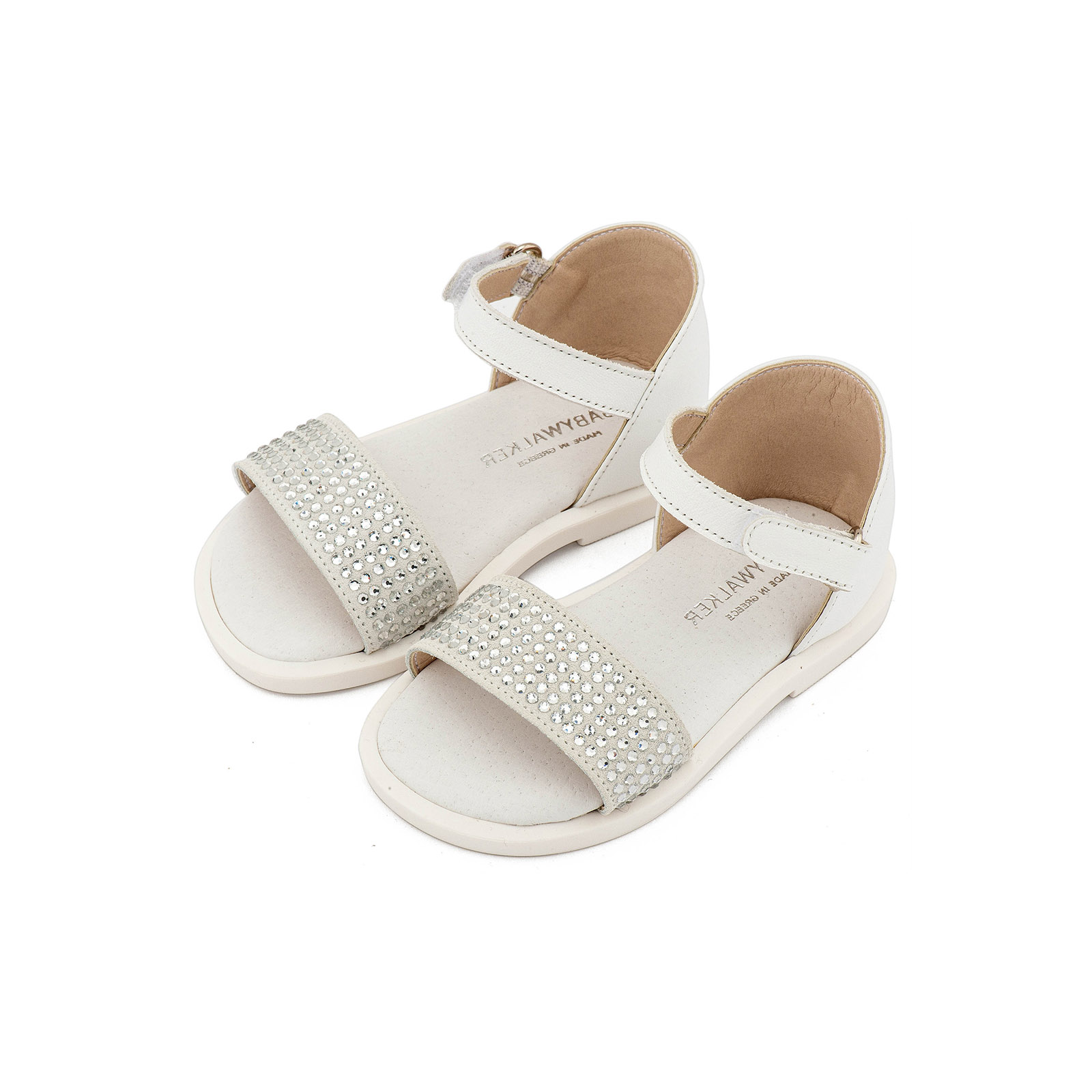 Δερμάτινο Πέδιλο LU6133 Λευκό Babywalker