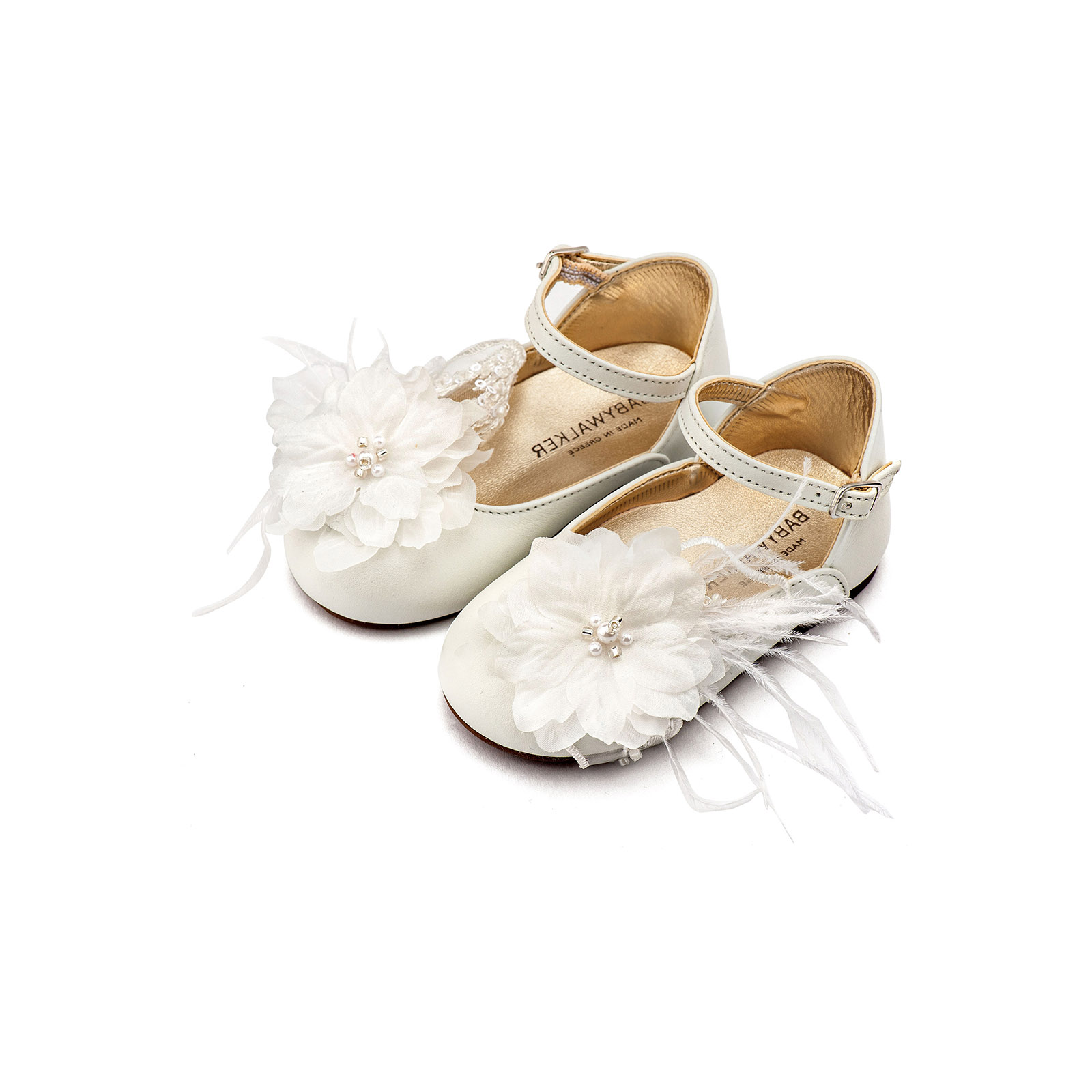 Γαλλικό Γοβάκι EXC5902 Εκρού Babywalker