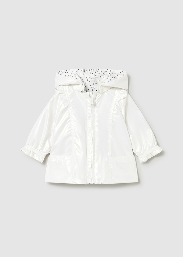 Αντιανεμικό Λευκό Διπλής Όψης Mayoral