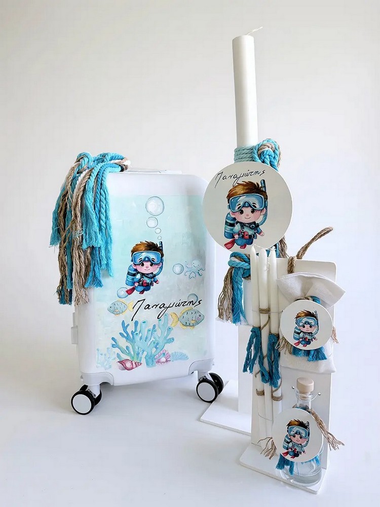 Σετ βάπτισης The Little Diver Μανάκου 8τμχ 