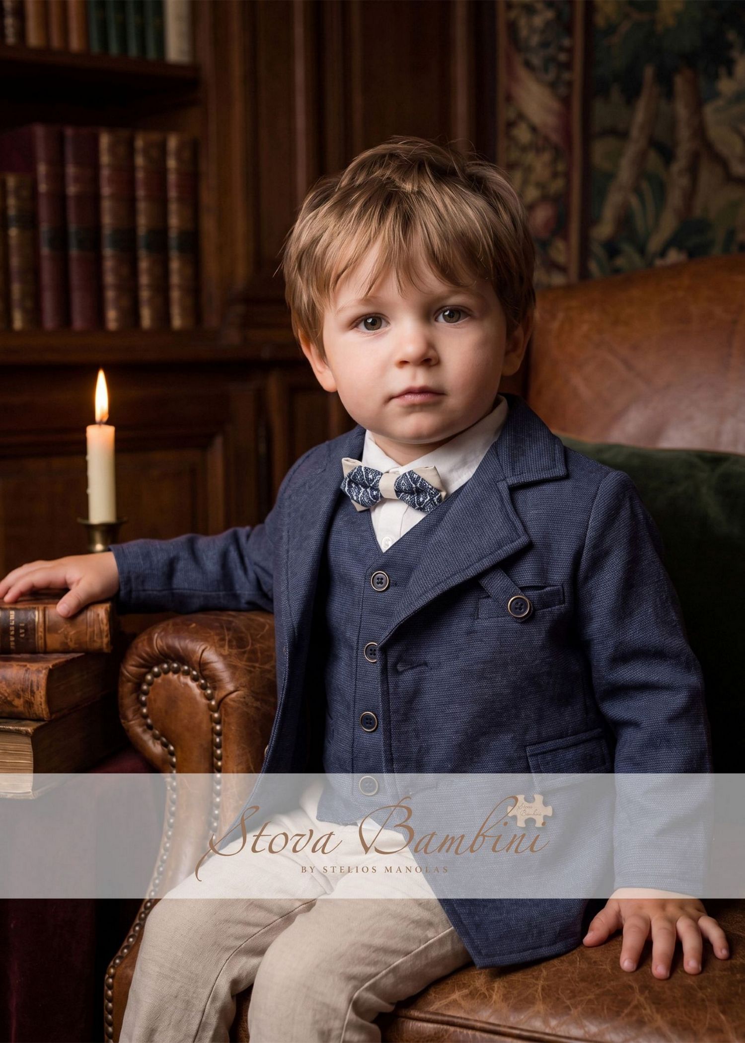 Βαπτιστικό Σετ Μπλε AW26/27 B3 Stova Bambini