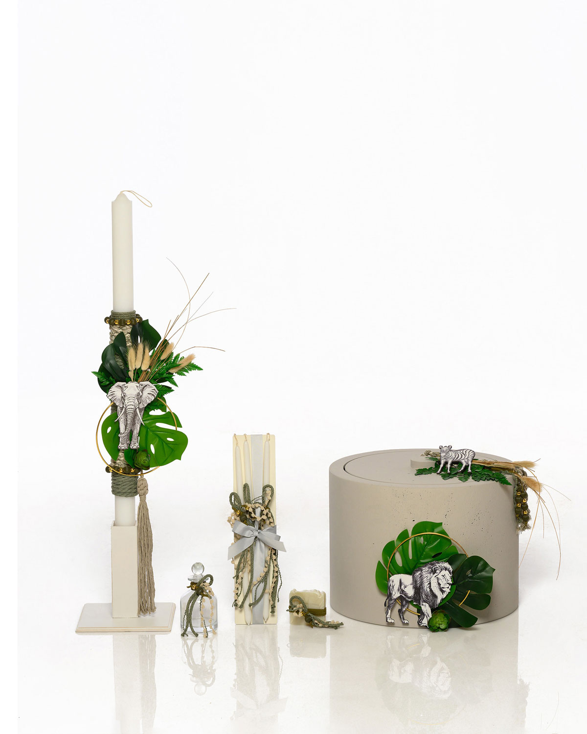 Βαπτιστικό Σετ Ζούγκλα 7Τμχ