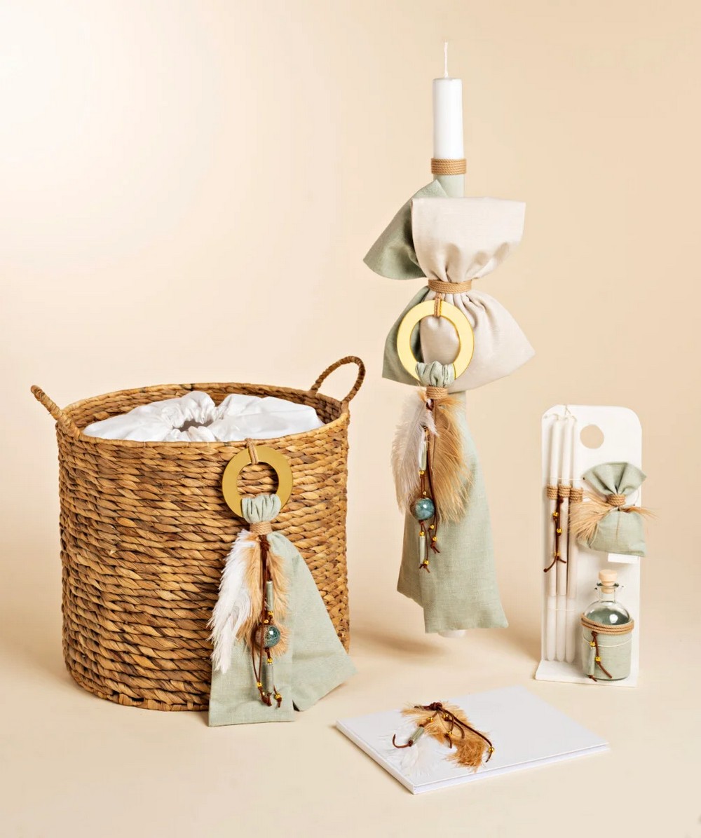 Boho Σετ Βάπτισης Babybloom K26.70