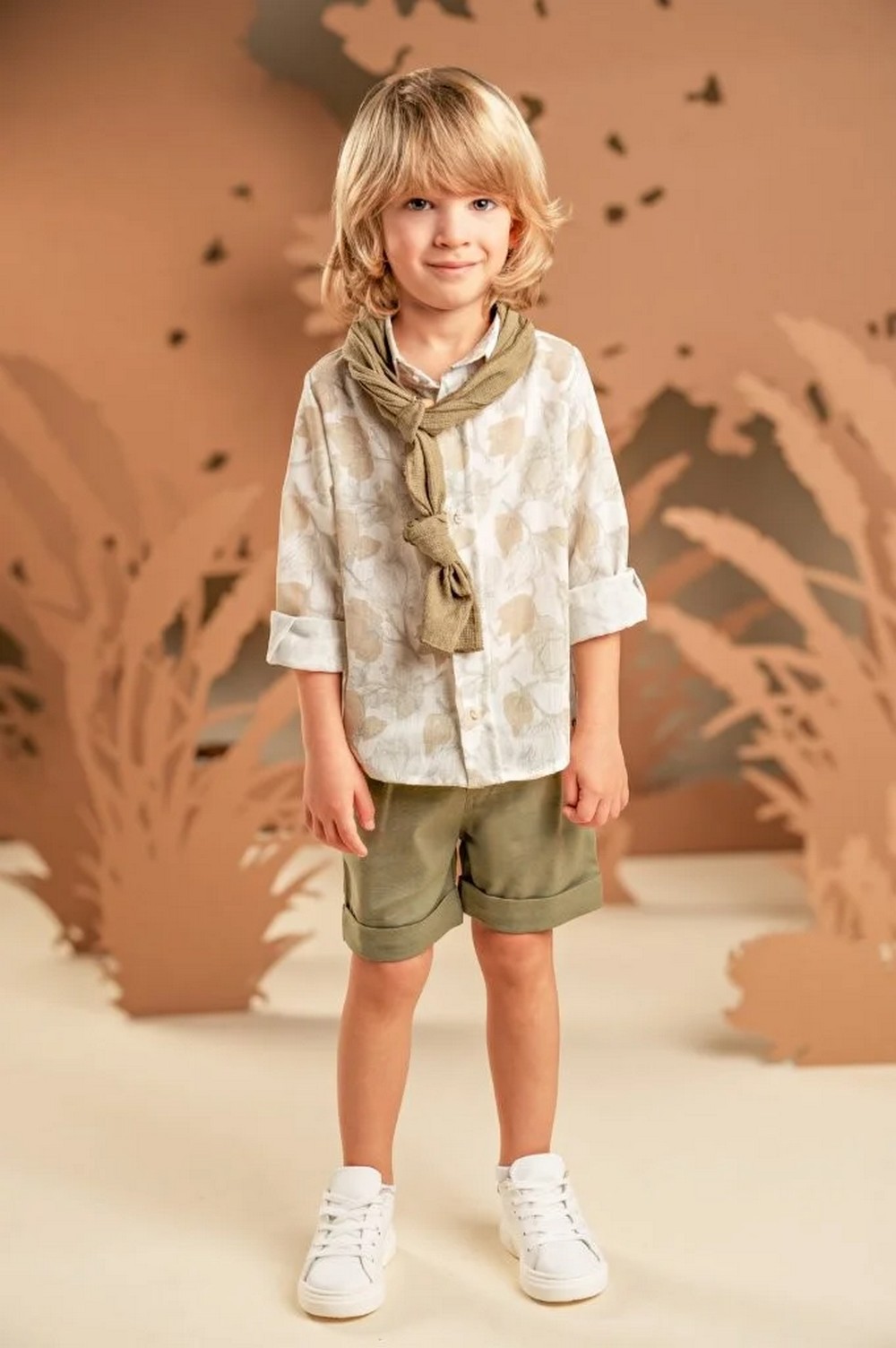 Βαπτιστικό Ρούχο Χακί 126.22 Babybloom