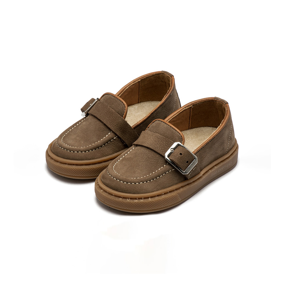 Δετό Καστόρινο Loafer BW4322 Καφέ Babywalker