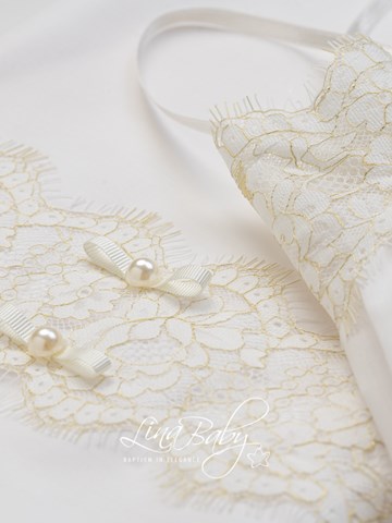 Λαδόπανο Lina Baby  Gold Lace  1509