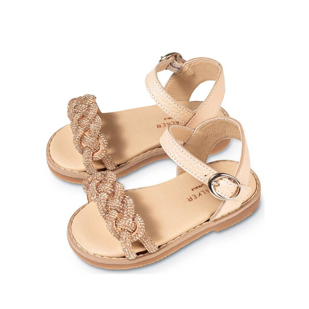 Σανδάλι Πλεξούδα Nude GR0101 Babywalker