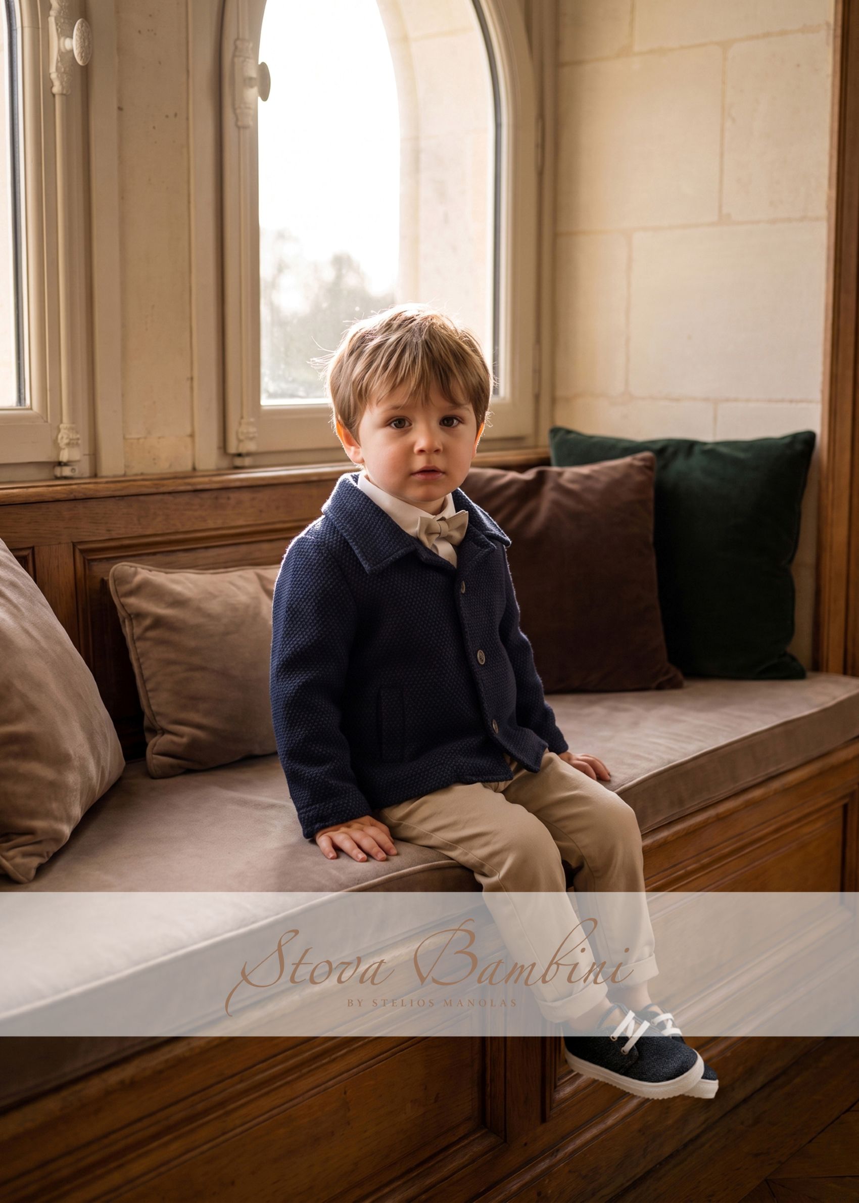 Βαπτιστικό Κοστούμι Μπλε AW26/27 B6 Stova Bambini