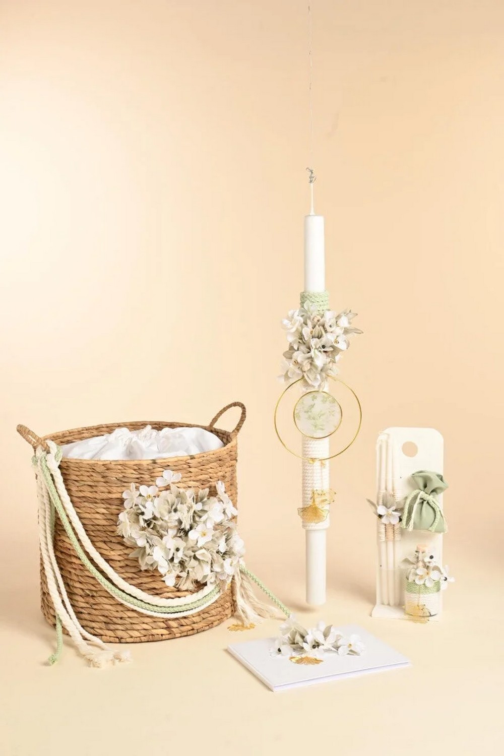 Σετ βάπτισης με Καλάθι Babybloom K26.51