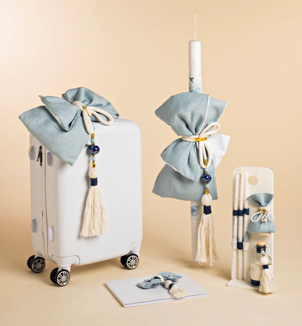 Σετ Βάπτισης με Τρόλεϊ Babybloom K26.64